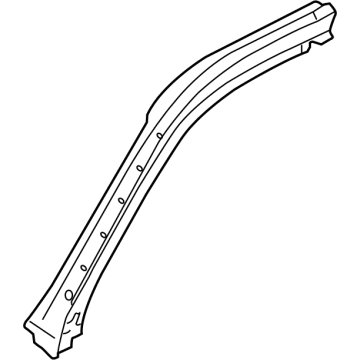 GM 84406840 Weatherstrip Pillar Reinforcement