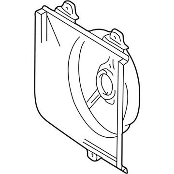 Toyota 16711-20060 Fan Shroud