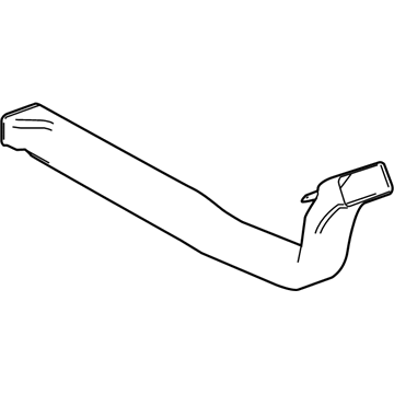 GM 84555009 Rear Duct