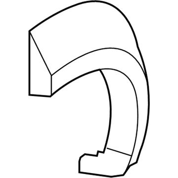 Mopar 5KH38TZZAE APPLIQUE-Fender