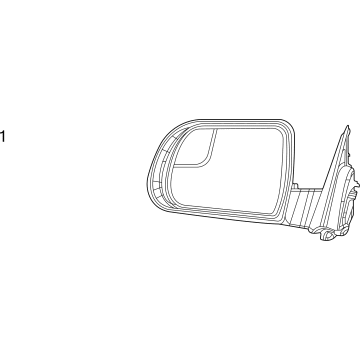 Mopar 6KM981ASAI MIRROR-OUTSIDE REARVIEW