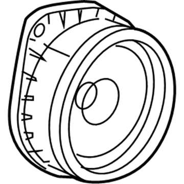 GM 22759405 Rear Door Speaker