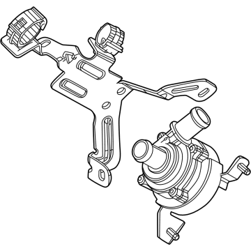 Mopar 68457132AB PUMP-AUXILIARY COOLANT