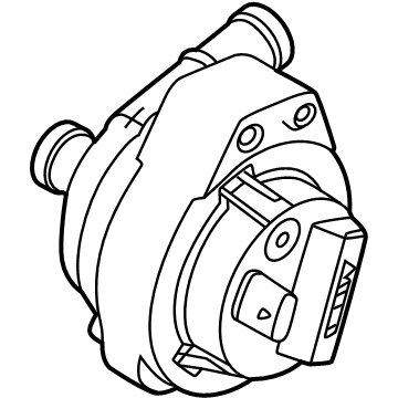Mopar 68630161AB PUMP-AUXILIARY COOLANT