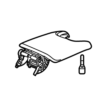 Honda 83405-T20-A21ZB ARMREST *NH900L*