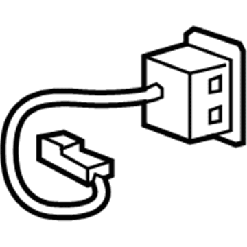 Toyota 86191-48040-C0 Adapter