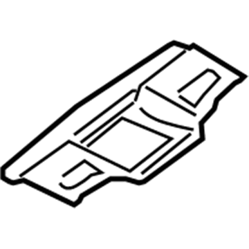 BMW 51-16-8-200-678 Glove Box Catch