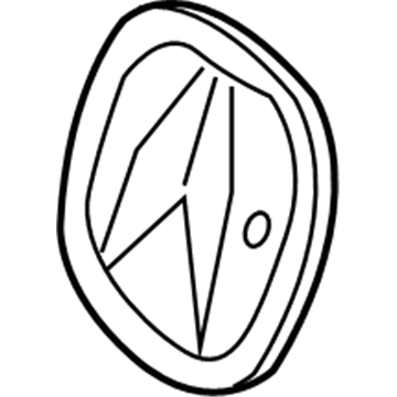 Acura 75701-SJA-A02 Emblem, Rear (A)