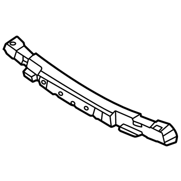 Hyundai 86520-J9CB0 ABSORBER-FRONT BUMPER ENERGY