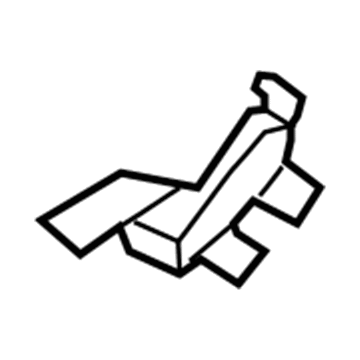 Nissan 65400-1AA9A Hinge Assembly-Hood, RH