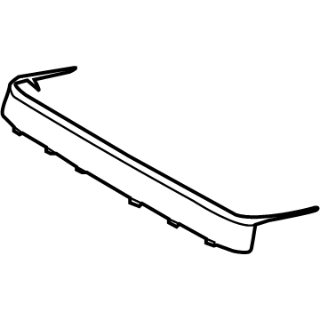 BMW 54-10-2-993-887 Slipstream Deflector