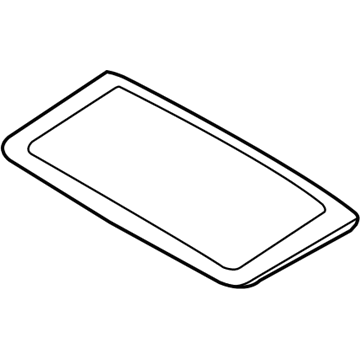 BMW 54-10-2-993-880 Glass Cover, Front