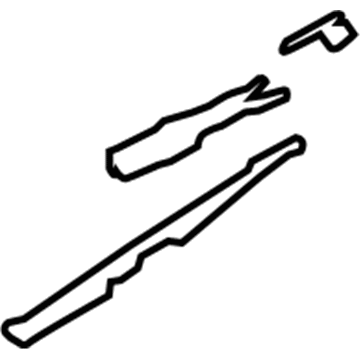 BMW 54-10-2-993-882 Mechanism, Glass Cover, Front