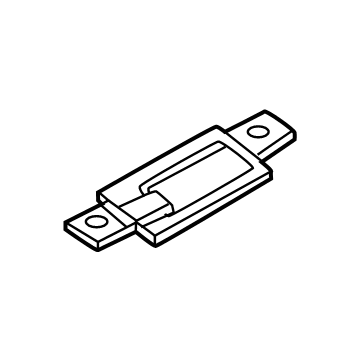 Hyundai 85471-N9300 GUIDE PLATE-ASSIST HANDLE MTG