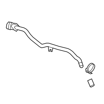 BMW 16-11-7-244-035 Plastic Filler Pipe
