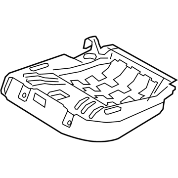 BMW 52-20-7-360-600 Seat Pan, Right