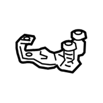 GM 25908840 Bracket Asm-Rear Side Door Center Roller