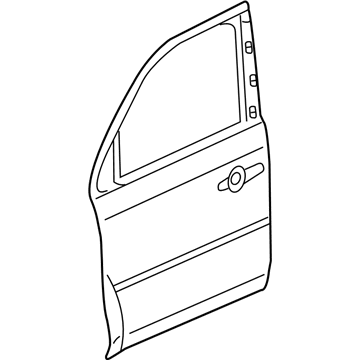 Honda 67111-SZA-305ZZ Skin Set, R. FR. Door
