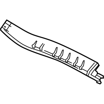 BMW 51-49-8-400-141 Left Trunk Lid Panel Trim
