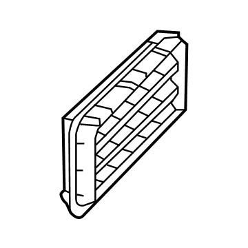 Kia 97510P2000 Grille Assembly-Air EXTR