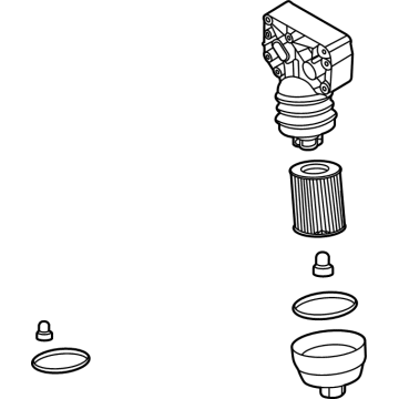 Hyundai 26310-2S001 Filter Assembly-Oil