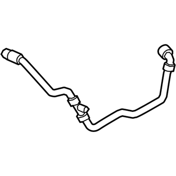 BMW 17-12-9-894-777 LINE FROM RADIATOR