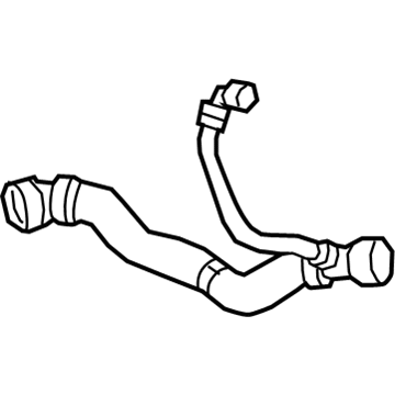 BMW 17-12-9-894-783 HOSE RADIATOR-WATER PUMP