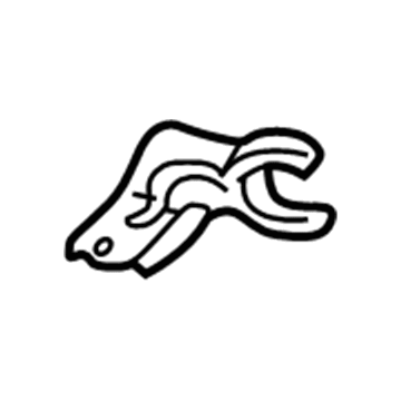 Honda 53775-S9A-A01 Clamp, Feed Hose