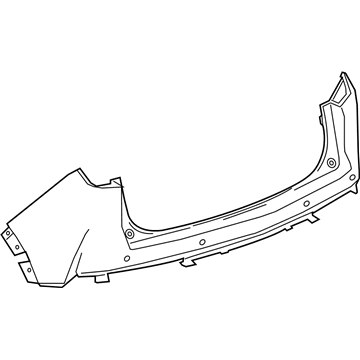 GM 84661344 FASCIA-RR BPR UPR