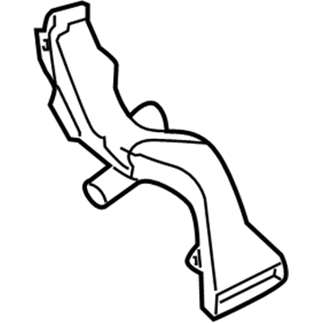 Lexus 87220-60040 Duct Assembly, Air, RH