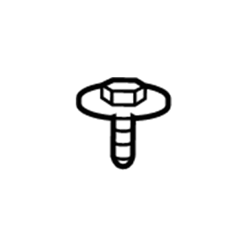 Lexus 63399-26070-A0 Clip (For Quarter Trim)