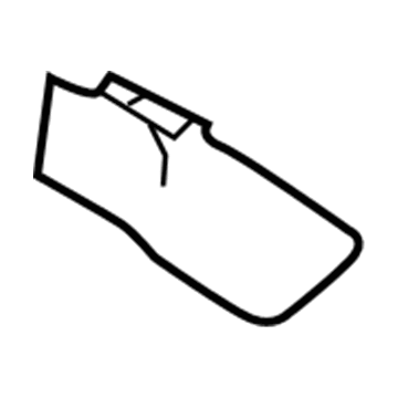 Nissan 87505-1JA0C Cover-Seat Slide