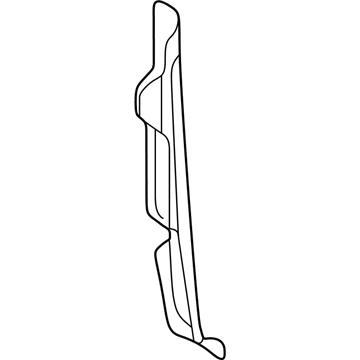 Hyundai 84116-3X000 Insulator-Fender LH