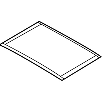 BMW 54-13-7-199-485 Supended Headliner, Rear