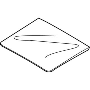BMW 54-13-7-160-017 Glass Cover, Front