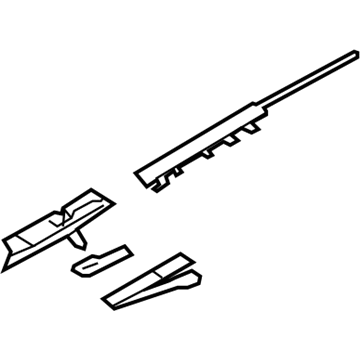 BMW 54-10-7-198-762 Mechanism, Suspended Headliner
