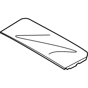 BMW 54-13-7-160-018 Glass Cover, Rear