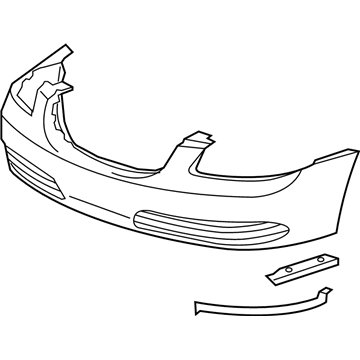 GM 20827013 Bumper Cover