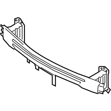 Hyundai 64900-R5000 BEAM COMPLETE-FR BUMPER