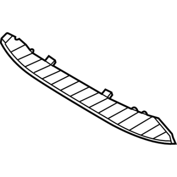 Hyundai 86530-S2600 GRILLE-FRONT BUMPER
