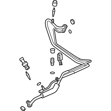 GM 15258003 Evaporator Tube
