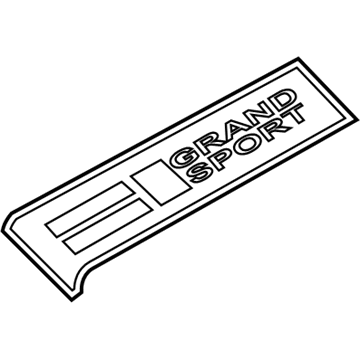 GM 23219909 Nameplate