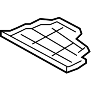 Hyundai 97285-3V000-RY Cover Assembly-Under, RH