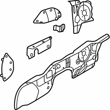 Mopar 5056116AI Dash Panel-Dash