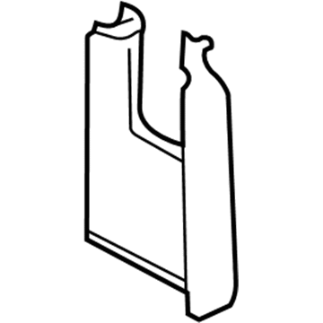 GM 15871562 Extension, Front End Lower Tie Bar