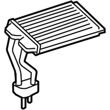 GM 88892978 Auxiliary Heater Core