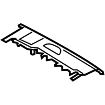 BMW 51-16-9-354-206 COVER, ARMREST LOCK MECHANIS