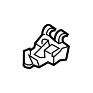 BMW 51-16-9-354-208 Lock, Armrest