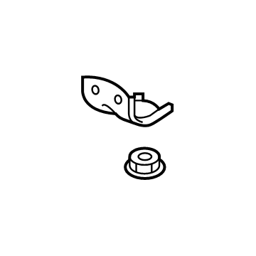 Honda 74171-TG7-A00 Bracket, Radiator Mounting (Upper)
