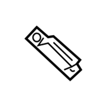 Nissan 90524-CA01A DOVETAIL - Back Door, R